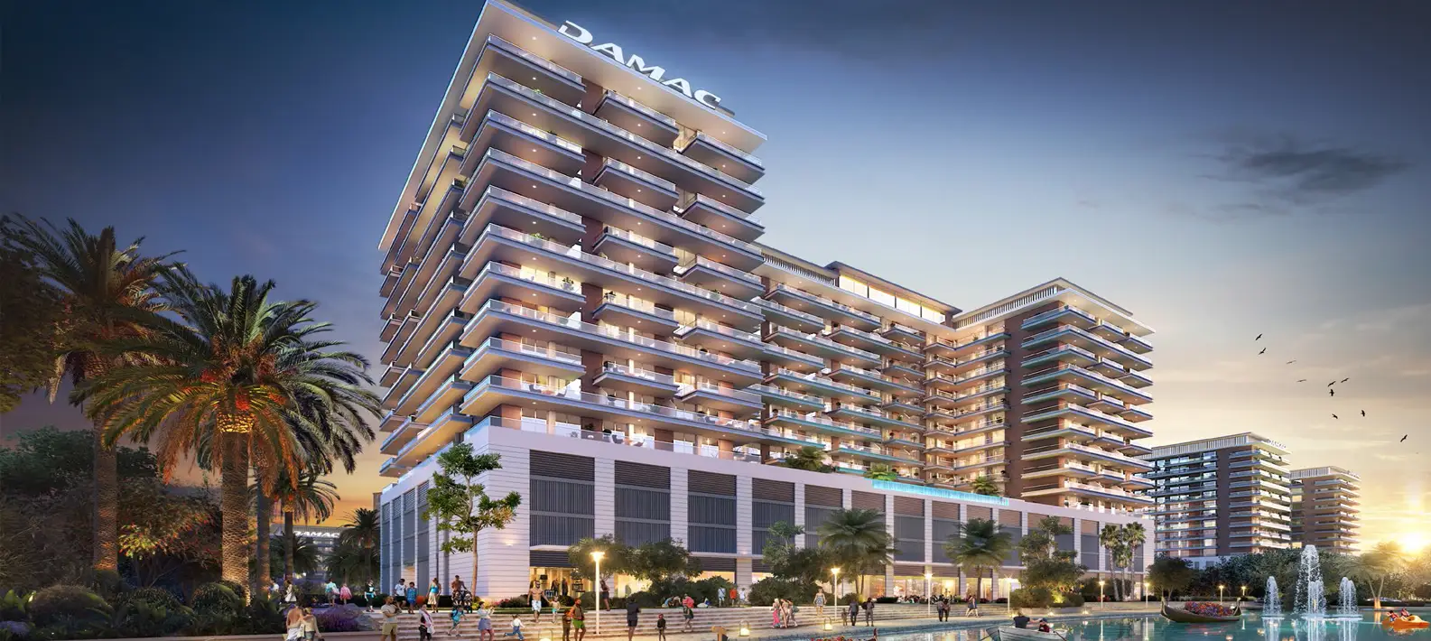 DAMAC Riverside View Sky Dubai - Luxury Waterfront Apartments