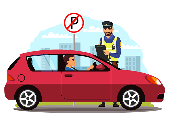ILLEGAL PARKING 