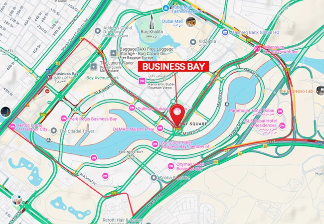 Business Bay Location