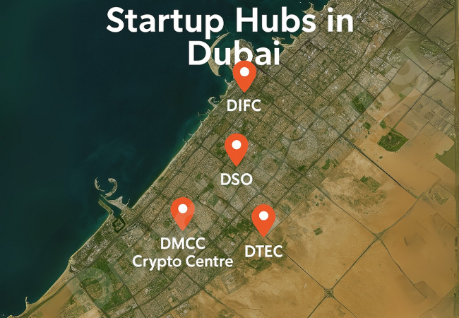 Startups Hubs in Dubai